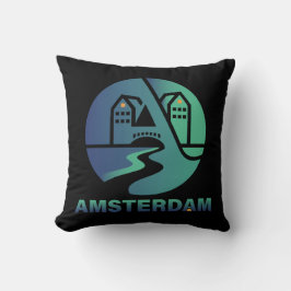 Amsterdam Netherlands Europe クッション