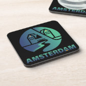 Amsterdam Netherlands Europe コースター (左側)
