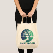 Amsterdam Netherlands Europe トートバッグ (正面(商品))