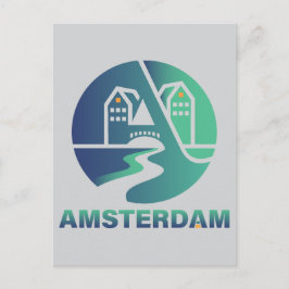 Amsterdam Netherlands Europe ポストカード