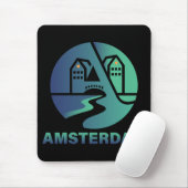 Amsterdam Netherlands Europe マウスパッド (マウス)