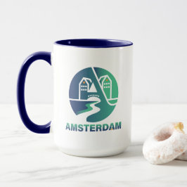 Amsterdam Netherlands Europe マグカップ