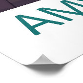 Amsterdam Netherlands Travel Poster Park National ポスター (角)