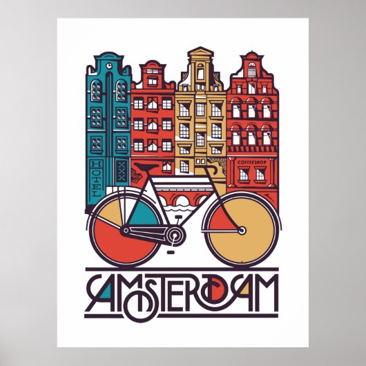 Amsterdam Poster ポスター (正面)
