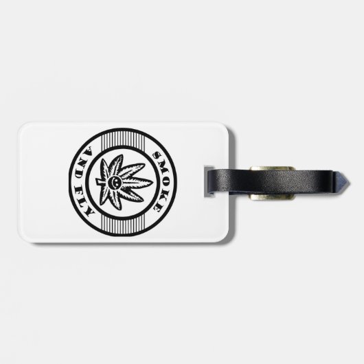 amsterdam smoke and fly ラゲッジタグ (裏面横)