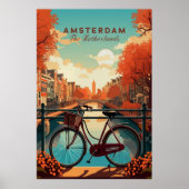 Amsterdam, The Netherlands ポスター (正面)