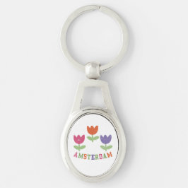 Amsterdam Tulips キーホルダー