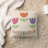 Amsterdam Tulips クッション (ブランケット)