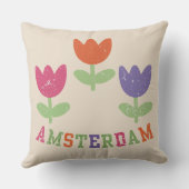 Amsterdam Tulips クッション (裏面)