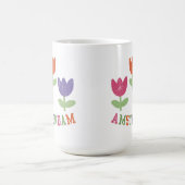 Amsterdam Tulips コーヒーマグカップ (中央)