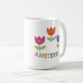Amsterdam Tulips コーヒーマグカップ (正面右)