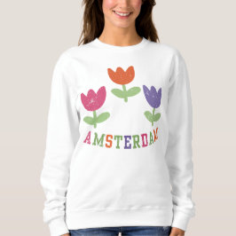 Amsterdam Tulips スウェットシャツ
