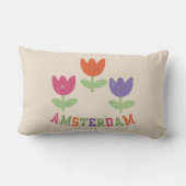 Amsterdam Tulips ランバークッション (裏面)