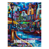Amsterdam: Venice of the North ポスター (正面)