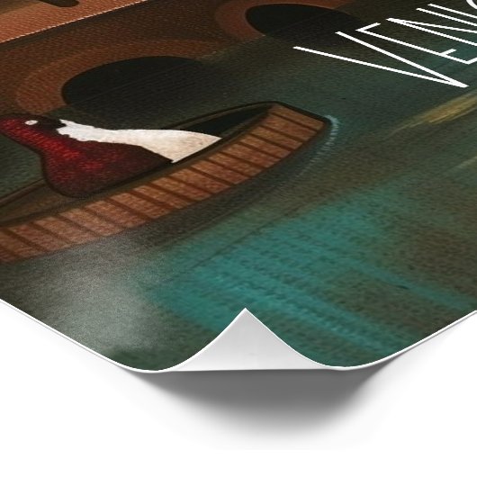 Amsterdam: Venice of the North - Whimsical art ポスター (コーナー)