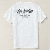 Amsterdam Vintage 750 Tシャツ (デザイン裏面)