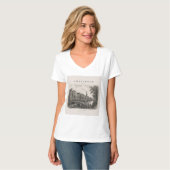 Amsterdam | Vintage Travel City Design Tシャツ (正面フル)