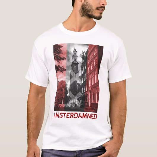 AMSTERDAMNED Westertoren Tシャツ (正面)