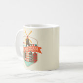 Amsterdam's Windmills Mug コーヒーマグカップ (正面左)