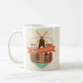 Amsterdam's Windmills Mug コーヒーマグカップ (左)