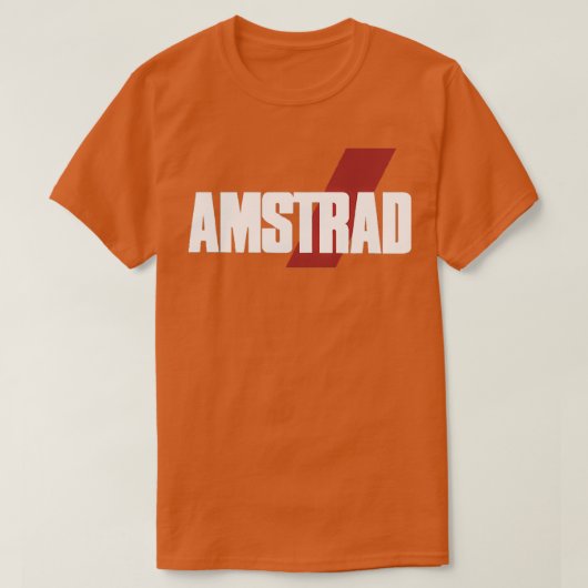 Amstrad Transparent Tシャツ (デザイン正面)