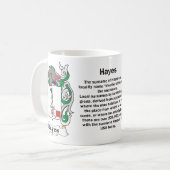 amugのヘイェズの家紋 コーヒーマグカップ (正面左)