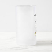 AMUG第25の記念日によって曇らされるマグ フロストグラスビールジョッキ (中央)