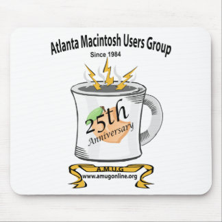 AMUG第25記念日のマウスパッド マウスパッド