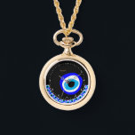 Amulet & Evil Eye Talisman, Turkish / Arabic Watch 腕時計<br><div class="desc">WALL CLOCK (hamsa / خمسة): Evil Eye Talisman‎ & Amuletネガと幸運のブリンガーからの保護。伝統的にアラビア語、トルコ語、ギリシャ語の部族と、あなた方の悪意者から生まれたもの保護で、それ以外の場合は、あなた方の幸福や一般的な生活に悪影響を及ぼす可能性がある。邪悪な目の「呪い信じ」伝説は、人が気づかないとき与えに、通常は人に対する悪意のある光によって投げられる。簡単にカスタマイズ名前を。結婚式、記念日、誕生日のための美しい贈り物。</div>