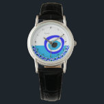 Amulet & Evil Eye Talisman, Turkish / Arabic White 腕時計<br><div class="desc">WALL CLOCK (hamsa / خمسة): Evil Eye Talisman‎ & Amuletネガと幸運のブリンガーからの保護。伝統的にアラビア語、トルコ語、ギリシャ語の部族と、あなた方の悪意者から生まれたもの保護で、それ以外の場合は、あなた方の幸福や一般的な生活に悪影響を及ぼす可能性がある。邪悪な目の「呪い信じ」伝説は、人が気づかないとき与えに、通常は人に対する悪意のある光によって投げられる。簡単にカスタマイズ名前を。結婚式、記念日、誕生日のための美しい贈り物。</div>