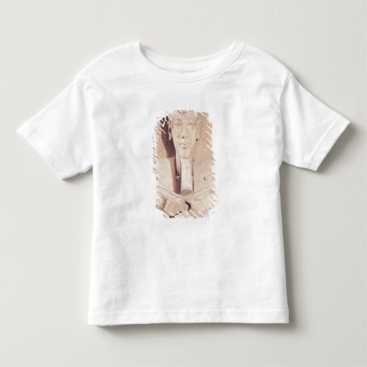 Amunの寺院からのAmenophis IVのバスト トドラーTシャツ (正面)