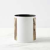 Amunの寺院 からのAmenophis IVのバスト マグカップ (中央)