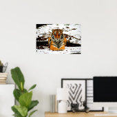 Amur Stelle - Mara the Amur Tiger ポスター (ホームオフィス)