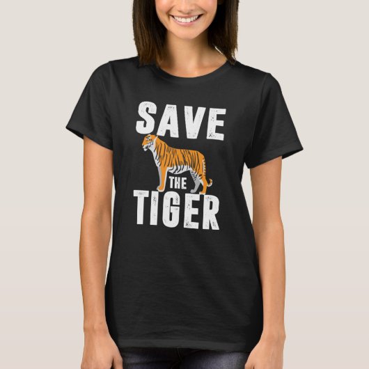 amur tiger tiger cage big cat big cats asian tiger tシャツ (正面)