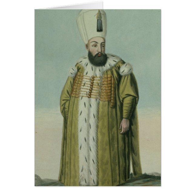 Amurath (Murad)のIII (1546-95年の)サルタン1574-95年、から (正面)