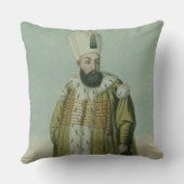 Amurath (Murad)のIII (1546-95年の)サルタン1574-95年、から クッション (裏面)