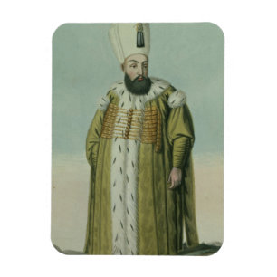 Amurath (Murad)のIII (1546-95年の)サルタン1574-95年、から マグネット