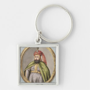 Amurath (Murad)のIV (1612-40年の)サルタン1623-40年、から キーホルダー