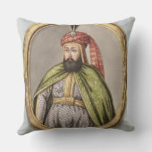 Amurath (Murad)のIV (1612-40年の)サルタン1623-40年、から クッション (裏面)