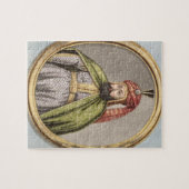 Amurath (Murad)のIV (1612-40年の)サルタン1623-40年、から ジグソーパズル (横)