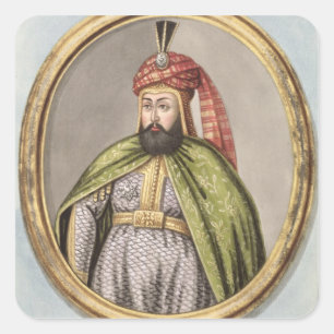 Amurath (Murad)のIV (1612-40年の)サルタン1623-40年、から スクエアシール