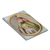 Amurath (Murad)のIV (1612-40年の)サルタン1623-40年、から ノートブック (右側)