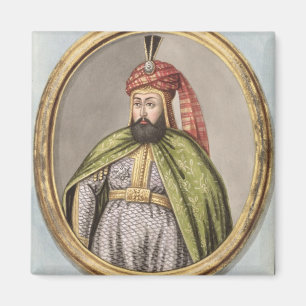 Amurath (Murad)のIV (1612-40年の)サルタン1623-40年、から マグネット