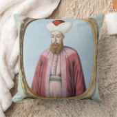 Amurath (Murad) I (1319-89年)、サルタン1359-89年、から クッション (ブランケット)