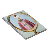 Amurath (Murad) I (1319-89年)、サルタン1359-89年、から ノートブック (右側)