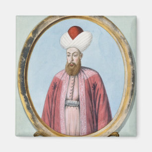 Amurath (Murad) I (1319-89年)、サルタン1359-89年、から マグネット
