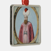 Amurath (Murad) I (1319-89年)、サルタン1359-89年、から メタルオーナメント (右)