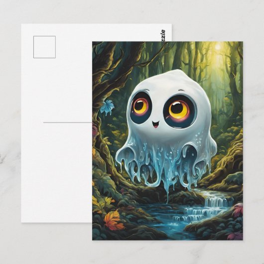Amusant petit fantôme ポストカード (正面/裏面)