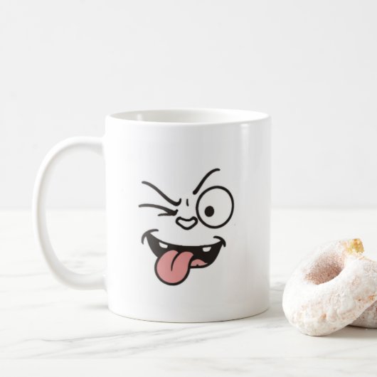Amusing and funny coffee mugs コーヒーマグカップ (ドーナツ)