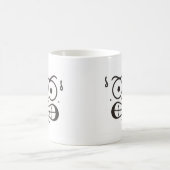 Amusing and funny mood coffee mugs and cups コーヒーマグカップ (中央)